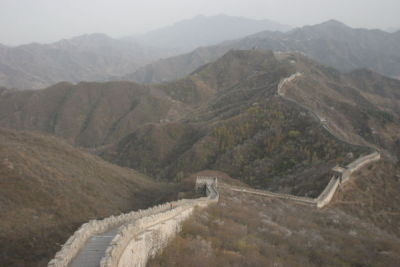 The Steep Stairs of the Great Wall