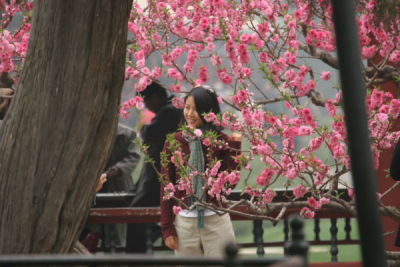 Janine at Rose Garden