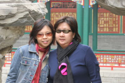 Joyce and Noon at Prince Gong's Palace