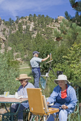 z_MG_2293 Three artists behind Estes Park cabin.jpg