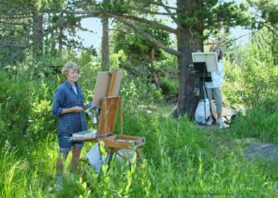 z Jill Musser  Carol Rufenach in Horseshoe Park of RMNP Aug-06.jpg