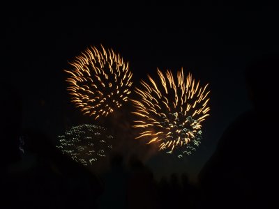 Fireworks at English Bay
