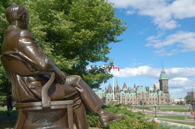 Sculptures and Stone Carvings on Parliament Hill
