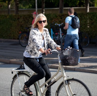 Attractive rider
