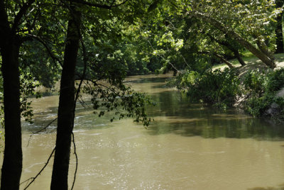 Buffalo Bayou looking upstream
