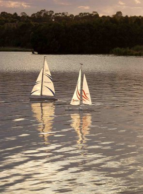 Sailing Into Evening