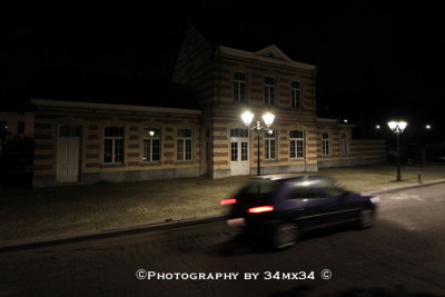 2011 old railway station of Watermael - Brussels - Belgium