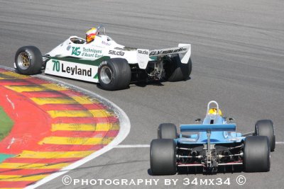 23 Williams FW07 1981 -  Osella FA1-D 1982