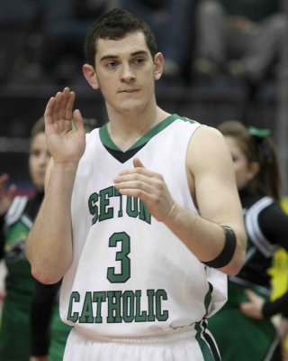 Seton boys varsity basketball vs Oneonta Section 4 finals 03-04-2011