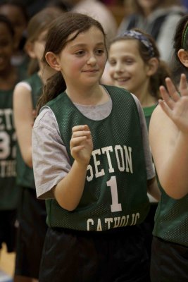 Seton girls SYB 3-4 grade basketball 12-02-2011