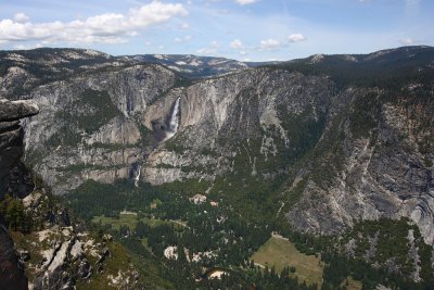 Yosemite valley from above