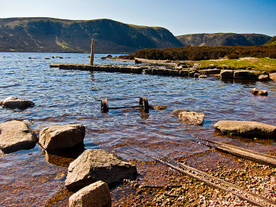 A walk around Loch Muick one sunny May morning