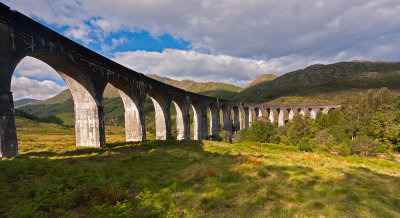 Glenfinnan Viaduct - the more usual side!