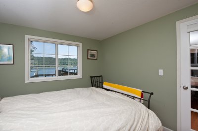 Guest bedroom on the main floor