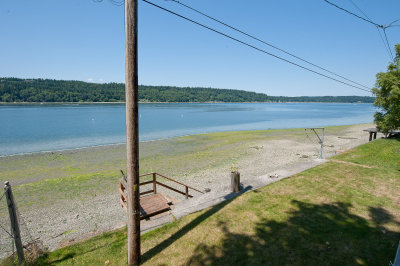 View from the lower deck