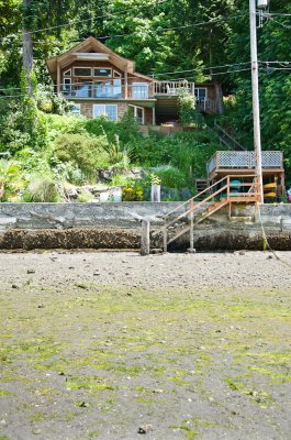 Beach and house