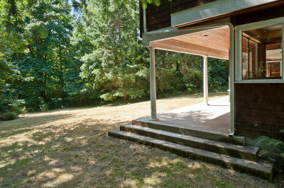 Patio off the kitchen