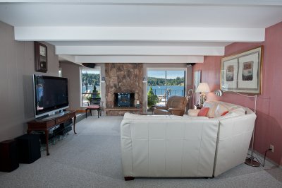 Living room from the main entry