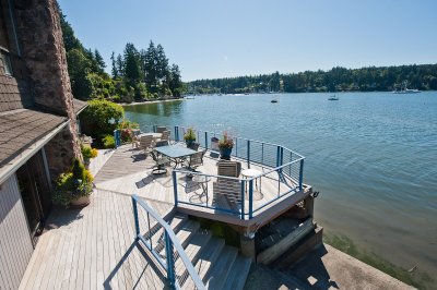 Deck looking Southwest