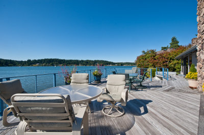 Deck looking North