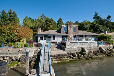 View from the dock