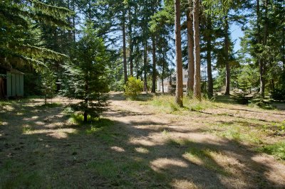 Trail around the perimeter of the property