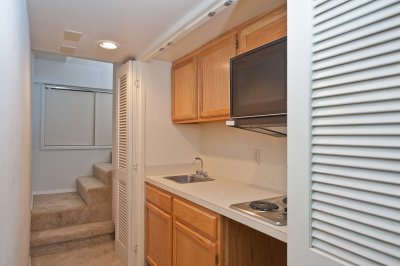 Mini-kitchen in the lower floor