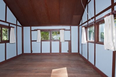 Inside the cabin