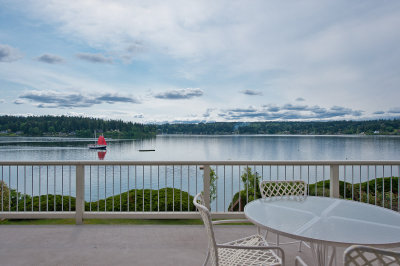 View from the deck