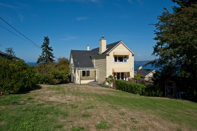 Back of the house looking North