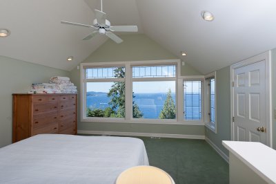 Master bedroom on upper level