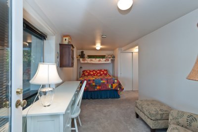 Lower level bedroom