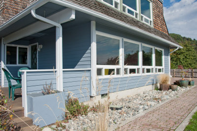 Front of the house