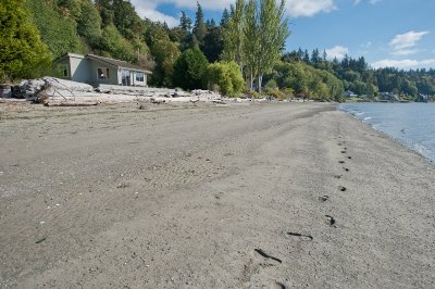 Sandy beach