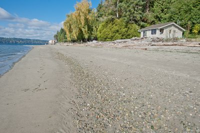 Sandy beach