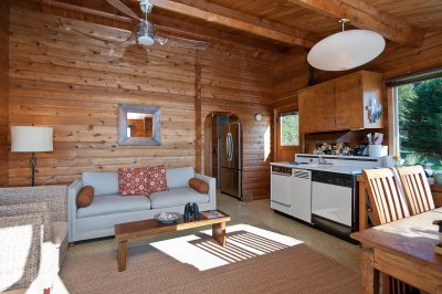 Westside waterfront cabin with acreage