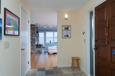 Main entry looking to the living room
