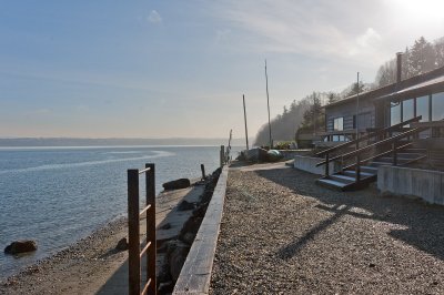 Exterior and beach