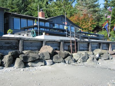 Exterior from the beach