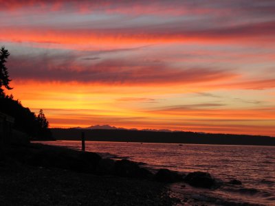 Summer sunset