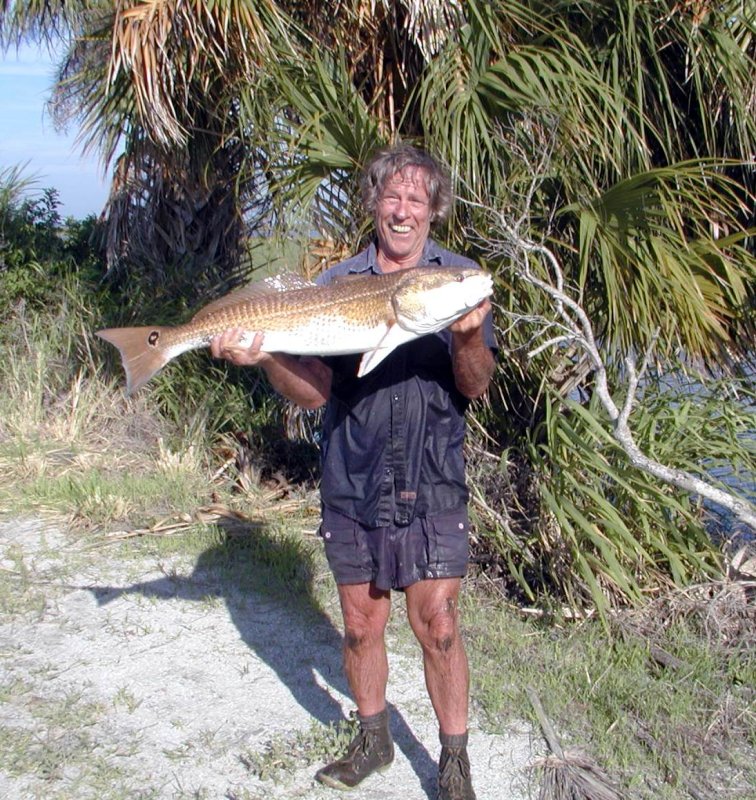 Frankie w/ redfish in hand