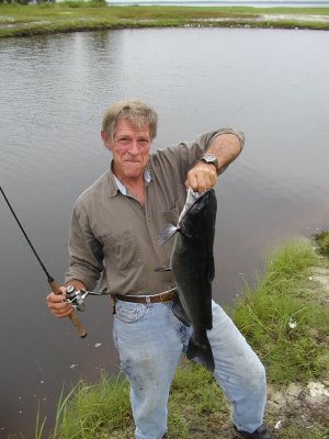Frankie w/ mudfish