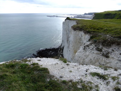 Dover cliffs & harbour