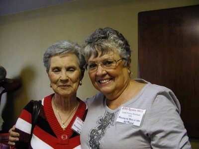Diana Beaver and Linda Tuckey