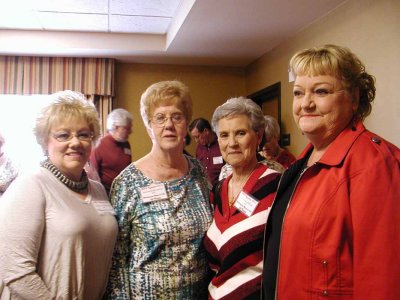 Scarlotte Bradley Mikeska, Melvena Wright Gerhart, Diana Beaver Billups, Lynda Kerby Gottschalk
