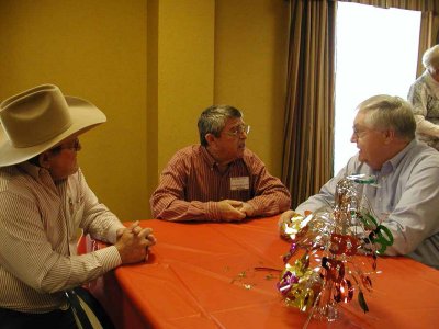 Edward Holubec, Brent Mikeska (Scarlotte's husband) and Bill Russell (Sandra Humphries Russell's husband)