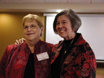 Peggy Damron Pate and Mary Ann Havlak Lee