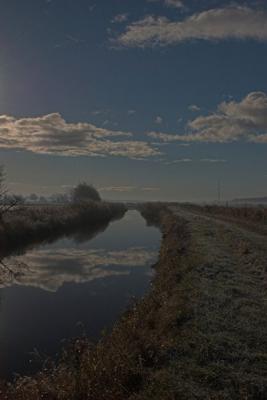 Small river at Halkr Denmark
