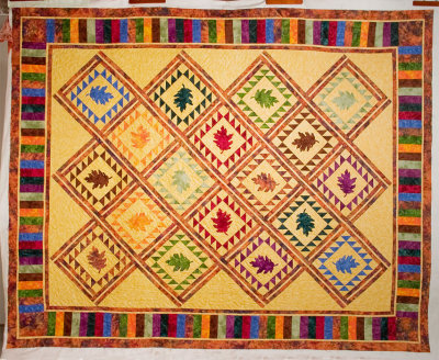 Nancy Bishop's quilt July 2012