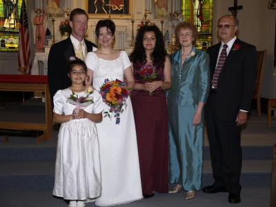Brides family.